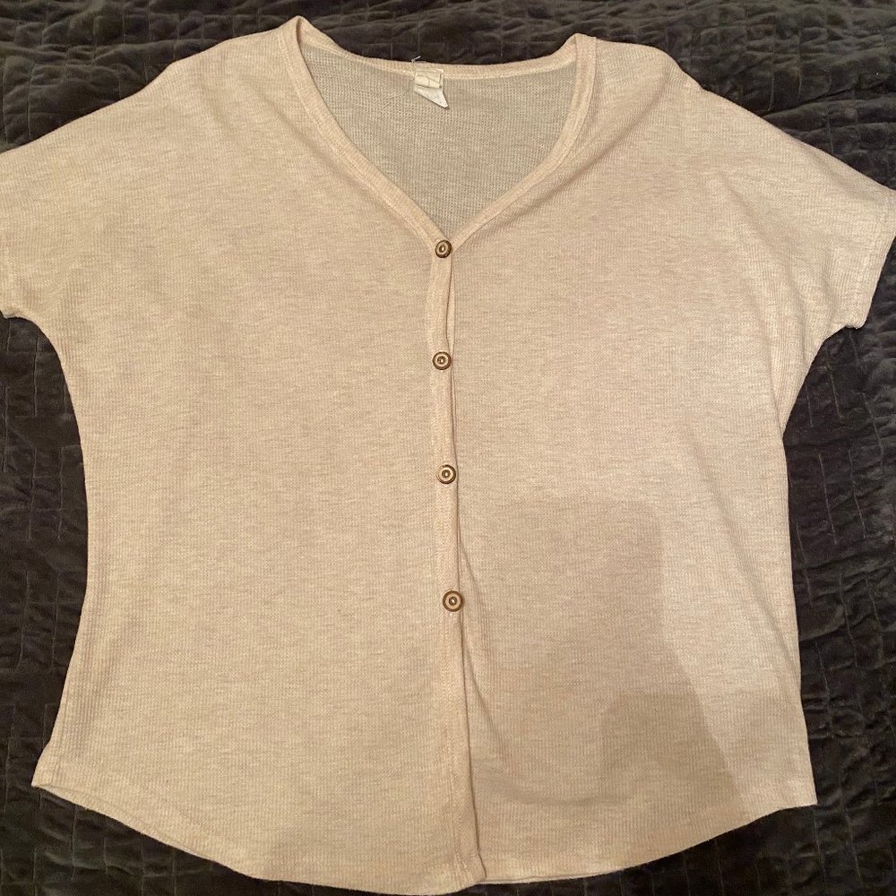 Cream Colored Shirt